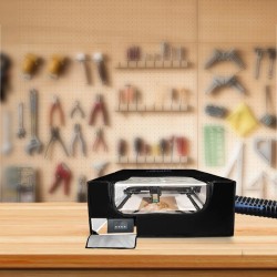 Laserkaiverruskotelo LONGER RAY5:lle 700×700×330 mm palosuojattu ja äänieristetty