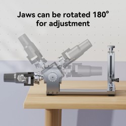 LONGER nano pyörivä pidennysleuat laajennettu kaiverrusalue 120x300 mm C-tyypin liitäntä