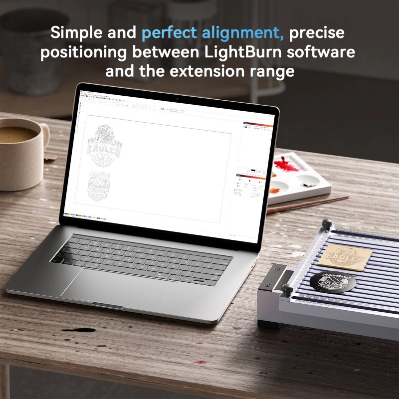 Nanoliuku jatkovarsi moduuli pidennetty kaiverrusalusta 300 mm liikematka 120x330 mm työalue alumiiniseos c-tyypin liitäntä