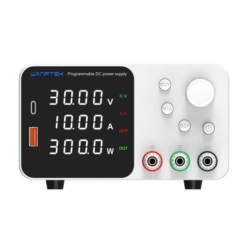 WANPTEK laboratoriopöytävirtalähde säädettävä digitaalinen 150W 300W 360W 30V 60V 120V EU pistoke
