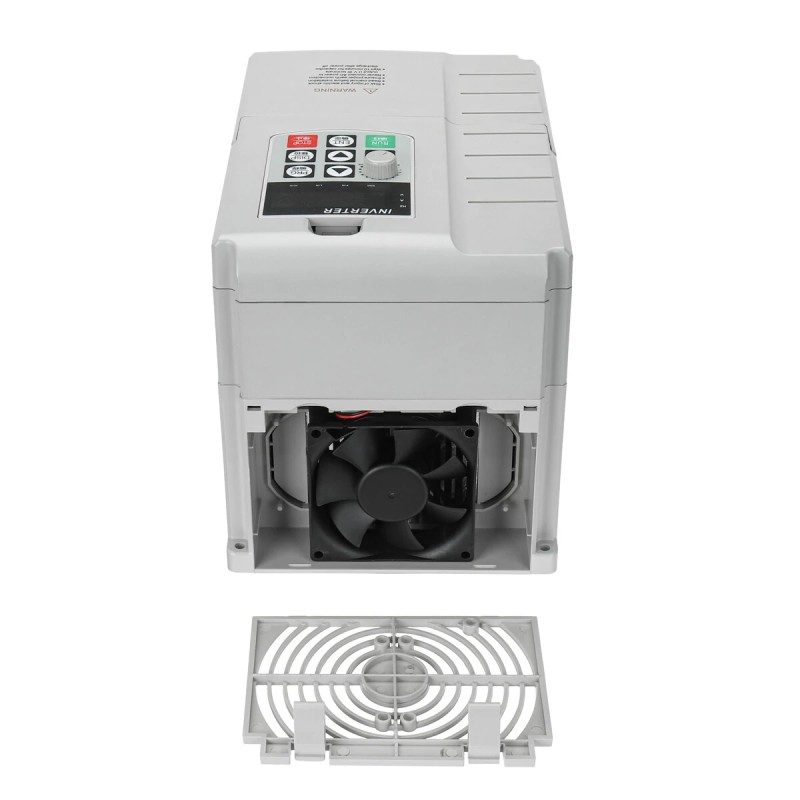 Excellway taajuusmuuttaja 7,5 kW 10 hv 34 A yksivaiheinen 220–240V sisääntulo kolmivaiheinen 380V lähtö moottoreille