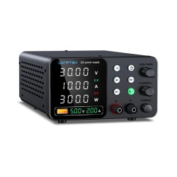 WANPTEK TPS C1203 säädettävä tasavirtalähde 0 120V 0 3A 360W digitaalinen näyttö USB pikalataus