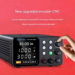 WANPTEK TPS-C1203 säädettävä tasavirtalähde 0–120V 0–3A 360W digitaalinen näyttö USB-pikalataus