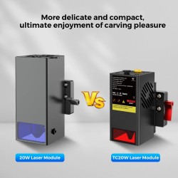 TWO TREES 20W lasermoduuli TTC-malleille yhteensopiva tehokas tarkka