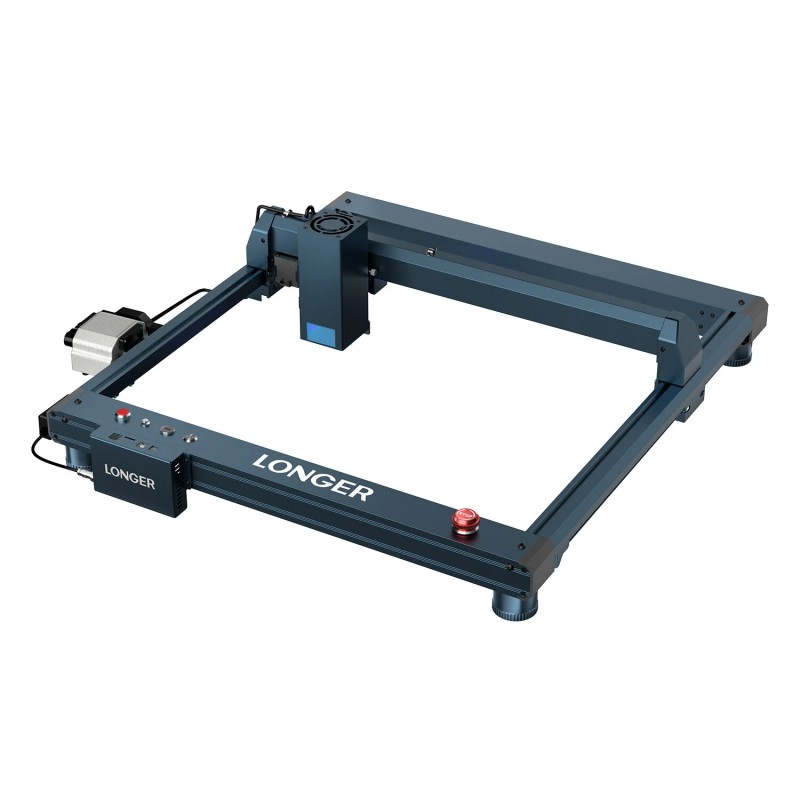 Longer Laser B1 20–24W tehokas 4-ytiminen laserkaiverrin ja leikkuri 450×440 mm työalue