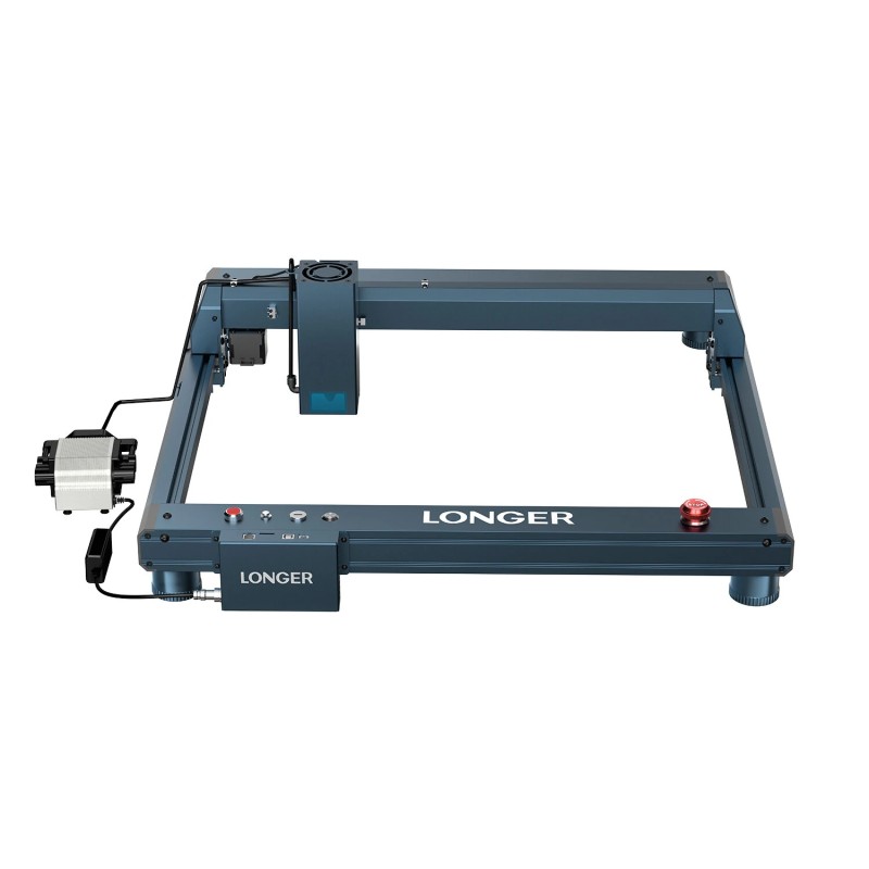 LONGER Laser B1 30W laserkaiverrus ja leikkauskone 6-ytiminen laserpää 450×440 mm kaiverrusalue