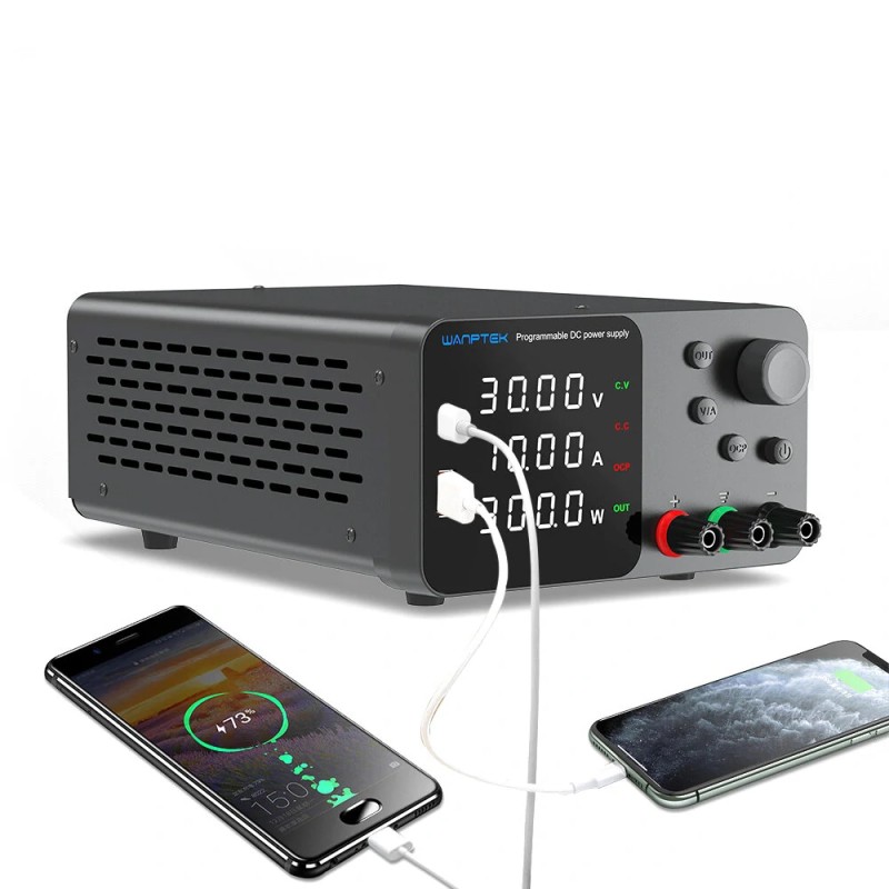 WANPTEK laboratoriopöytävirtalähde 150 300 360W 30 60 120V säädettävä digitaalinen jännitevakaaja