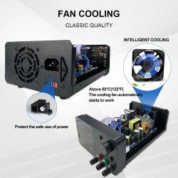 WANPTEK laboratoriopöytävirtalähde 150/300/360W 30/60/120V säädettävä digitaalinen jännitevakaaja