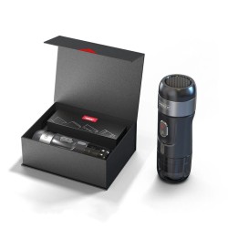 HiBREW kannettava kahvinkeitin autoon ja kotiin 12V-käyttöinen espresso yhteensopiva Nespresso- ja Dolce Gusto -kapseleille