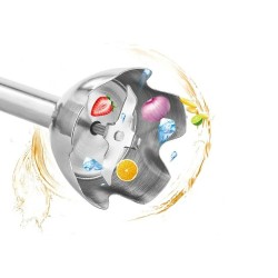 BioloMix nelitoiminen sauvasekoitin 1200 wattia silppuri smoothiekuppi vispilä