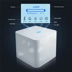 BEECO sähköinen keittiökompostori 3,3 l automaattipuhdistus hajuton yhdellä napinpainalluksella