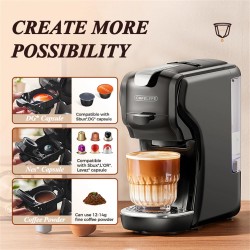 CAFELFFE MK611 19 baarin espressokeitin nopea lämmitys kapselit ja jauhe kupinmuisti kuuma kylmä itsepuhdistus