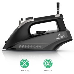 Moosoo SG-8005-1 höyry ja kuiva silitysrauta 1800 watti 470 millilitran vesisäiliöllä