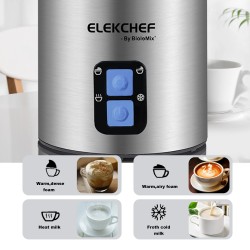 BioloMix MF600 nelitoiminen hiljainen maidonvaahdotin ja lämmitin kuuma ja kylmä