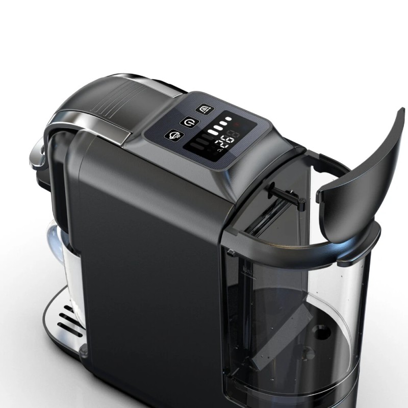 HiBREW H2C 20 baarin monitoiminen kapselikahvinkeitin monikapseliyhteensopiva kosketusnäytöllä kuuma ja kylmäuutto