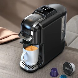 HiBREW H2C 20 baarin monitoiminen kapselikahvinkeitin monikapseliyhteensopiva kosketusnäytöllä kuuma ja kylmäuutto