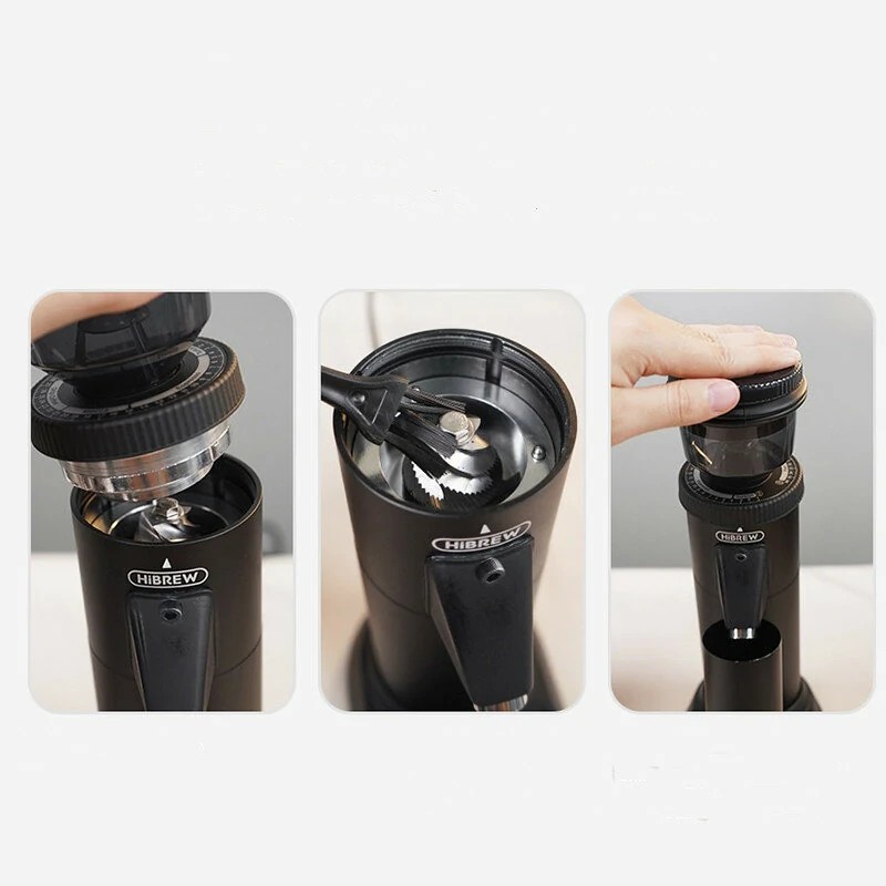 HiBREW G5 sähköinen kahvimylly 48 mm kartioterä 36-portainen säädettävä espresso turkkilainen moka suodatinkahvi