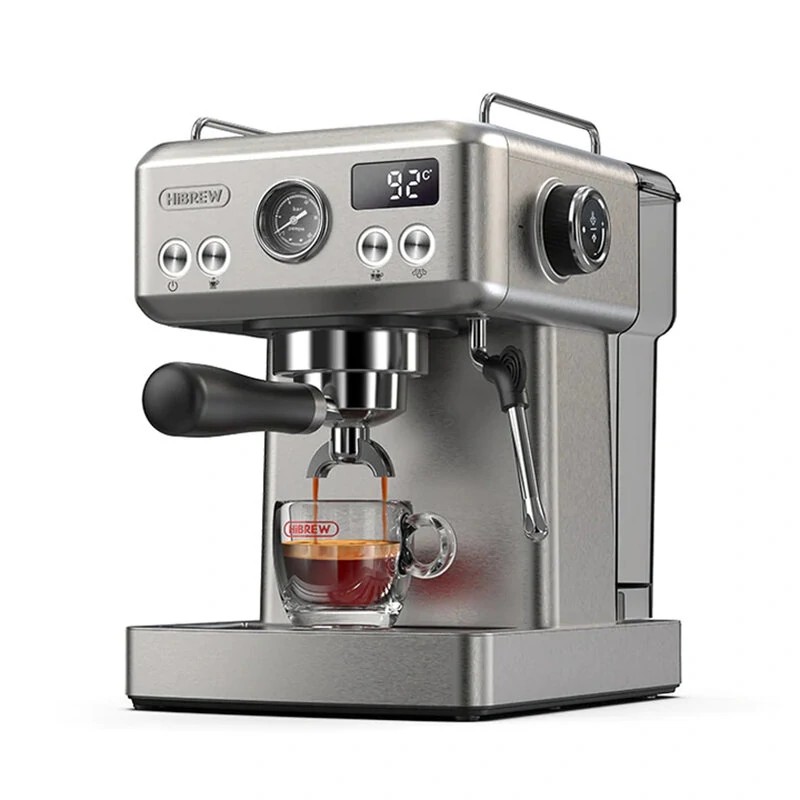 HiBREW H10A 20 baarin puoliautomaattinen espressokone säädettävä lämpötila 58 mm portafiltteri