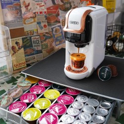 HiBREW 5 kpl Nes DG kapselille muovinen säilytyslaatikko vetolaatikko