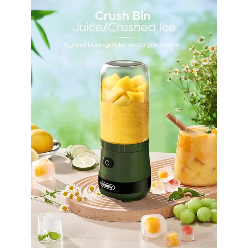 HiBREW G2 kannettava monitoiminen kahvimylly, mehulinko ja jäidenmurskain retkeilyyn