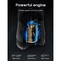 HiBREW G2 kannettava monitoiminen kahvimylly, mehulinko ja jäidenmurskain retkeilyyn