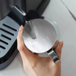 HiBREW H5A puoliautomaattinen 15 baarin espressokeitin reaaliaikaisella lämpötilamittarilla ja kupinlämmittimellä