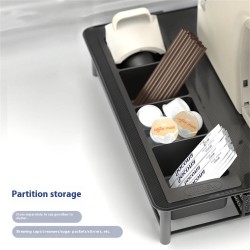 HiBREW kahvikapseleiden laatikkojärjestäjä 20 kapselia yhteensopiva NS DG K-Cup H1B H2B malleille