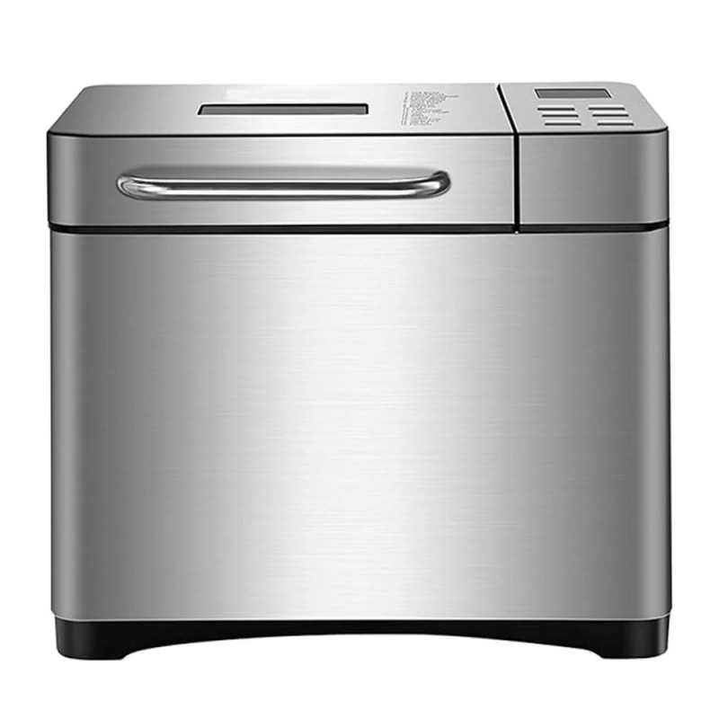 BioloMix ruostumattomasta teräksestä 1 kg leipäkone 19 ohjelmaa 650 wattia