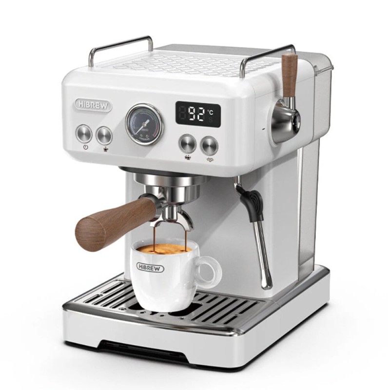 HiBREW H10 Plus ja G5 espressoyhdistelmä 20 baarin PID-säädin lämpötilaohjaus 36 jauhatusasetusta