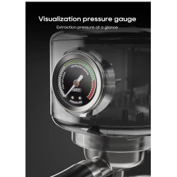 HiBREW H10B ja G7 yhdistelmäkahvinkeitin kahvimylly 20 baarin paine säädettävä lämpötila 48 jauhatusastetta