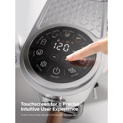 HiBREW H13 kaksoiskattila espressokone ja G7 kahvimylly PID-säädöllä 20 baarin paine 48 jauhatusastetta ruostumatonta terästä