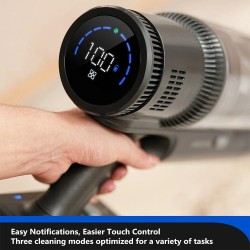 Proscenic P11 moppaus johdoton sauvaimuri 35 kPa imuteho 0,65 l pölysäiliö jopa 50 minuuttia