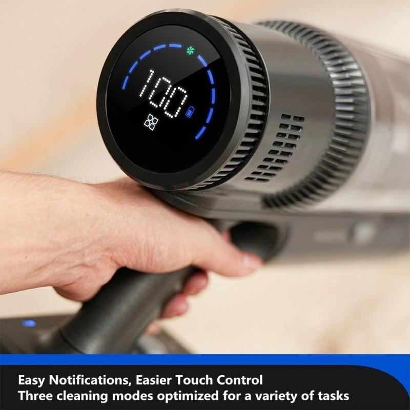 Proscenic P11 moppaus johdoton sauvaimuri 35 kPa imuteho 0,65 l pölysäiliö jopa 50 minuuttia