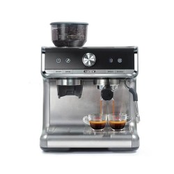 HiBREW H7 puoliautomaattinen espressokone 1450W 19 baarin kartiomylly 30 säätötasoa älylämpötilansäätö