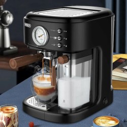 HiBREW H8A täysautomaattinen kolmitoiminen kahvikone 19 baarin korkeapaineella espresso, cappuccino ja latte