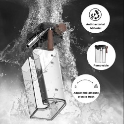 HiBREW H8A täysautomaattinen kolmitoiminen kahvikone 19 baarin korkeapaineella espresso, cappuccino ja latte