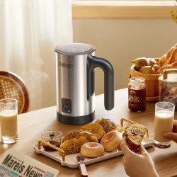 HiBREW M3A neljätoiminen täysin automaattinen maidonvaahdotin 130 ml vaahdotuskapasiteetti 300 ml lämmityskapasiteetti