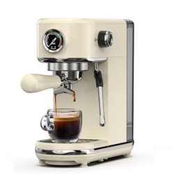 HiBREW H10B puoliautomaattinen espressokeitin 20 baarin paine säädettävä lämpötila ohjelmoitava kapea muotoilu