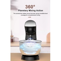 SVEWT SM-1540 1500W yleiskone 5,5l SUS304 ruostumaton kulho kymmenen nopeutta