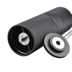 JUSTBUY käsikäyttöinen kahvimylly 38 mm kartioterillä ruostumattomasta teräksestä matkalle ja kotiin