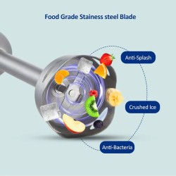 BioloMix 1200W 5-toiminen sauvasekoitinsarja silppurikulho 800ml kannu 600ml vispilä