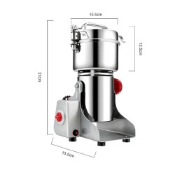BioloMix 700g sähköinen jauhinmylly viljalle mausteille yrteille kahville