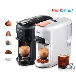 CAFELFFE MK-606 monitoimikapselikahvinkeitin yhteensopiva NS DG KCUP ESE seitsemänportainen vedenmääränsäätö kuuma-kylmä