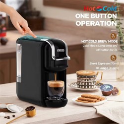 CAFELFFE MK-603 nelitoiminen kapseli ja jauhekahvinkeitin 19-baarin paine 600 ml