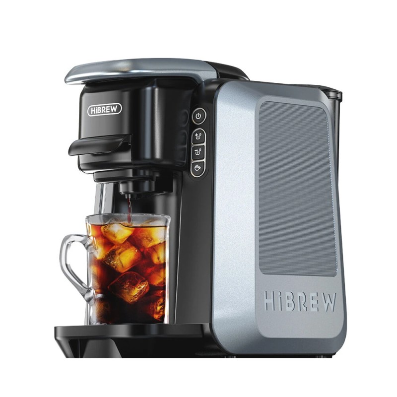 HiBREW H6 nelitoiminen kapselikahvinkeitin 20 barin älykäs kapselitunnistus kuuma kylmäuutto NS DG K Cup yhteensopiva