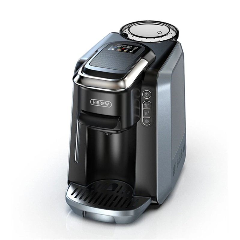 HiBREW H6 nelitoiminen kapselikahvinkeitin 20 barin älykäs kapselitunnistus kuuma/kylmäuutto NS DG K-Cup yhteensopiva