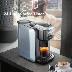 HiBREW H6 nelitoiminen kapselikahvinkeitin 20 barin älykäs kapselitunnistus kuuma/kylmäuutto NS DG K-Cup yhteensopiva