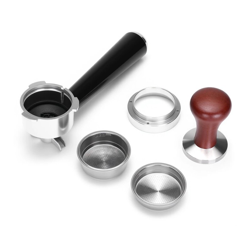 BlitzHome CM5520 puoliautomaattinen espressokone 20 baarin 1350 W sisäänrakennettu jauhin suuri kosketusnäyttö 1,8 l vesisäiliö