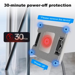 Liectroux S11 ikkunanpesurobotti 4-tieinen vesisuihku, ääniohjeet, älykäs navigointi, kaukosäädin ja sovellusohjaus