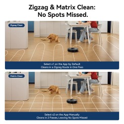 Proscenic Q8 robotti-imuri ja moppaus, 4200 Pa:n imuteho, lidar-navigointi, 200 minuutin käyttöaika